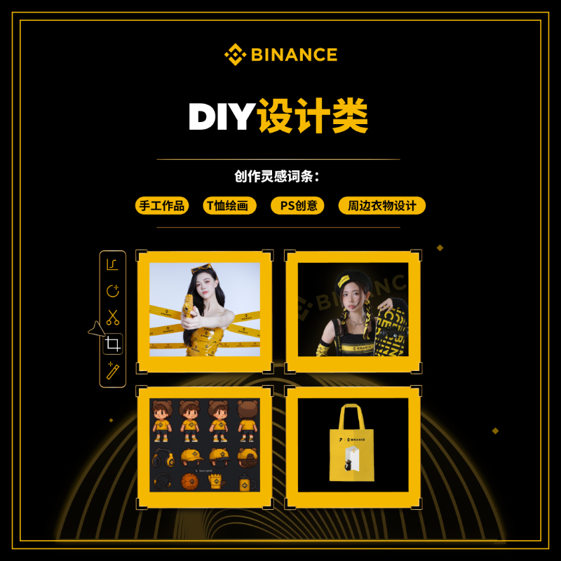 Binance DIY Poster